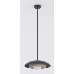 Emibig Skin lampa wisząca 1x8 W czarna/cappuccino 1604/1