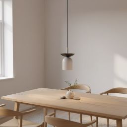 Emibig Ego lampa wisząca 1x10 W czarna 1611/1