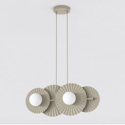 Emibig Umbra lampa wisząca 4x8 W mokka 1728/4