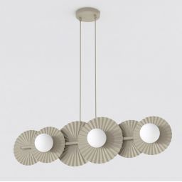 Emibig Umbra lampa wisząca 6x8 W mokka 1728/6
