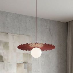 Emibig Umbra lampa wisząca 1x8 W burgund 1729/1