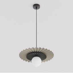 Emibig Umbra lampa wisząca 1x8 W mokka/czarna 1731/1