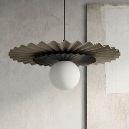 Emibig Umbra lampa wisząca 1x8 W mokka/czarna 1731/1