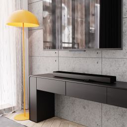Emibig Mogu lampa stojąca 1x15 W żółta 1458/LP1