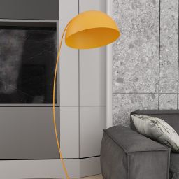 Emibig Arcos lampa stojąca 1x12 W żółta 1469/LP1