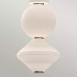 Elstead Lighting Bijou lampa wisząca 1x20 W nikiel ALM-BIJOU-P3-PN