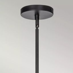 Elstead Lighting Daphne lampa podsufitowa 6x40 W czarna ALM-DAPHNE6-MB