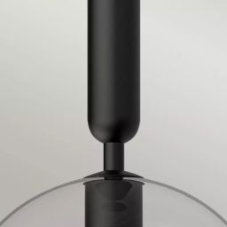 Elstead Lighting Jude lampa podsufitowa 1x30 W czarna ALM-JUDE-P-MB-CL