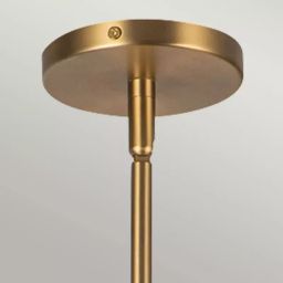 Elstead Lighting Perth lampa podsufitowa 1x60 W złota ALM-PERTH-P-GD