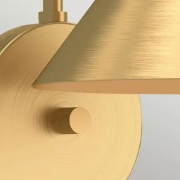 Elstead Lighting Remyck kinkiet 1x60 W złoty ALM-REMYCK-1WB-GD