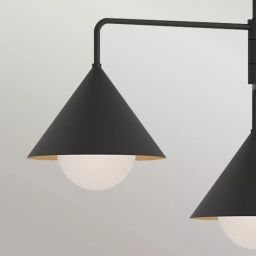 Elstead Lighting Remyck lampa podsufitowa 3x60 W czarna ALM-REMYCK3-BK