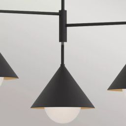 Elstead Lighting Remyck lampa podsufitowa 3x60 W czarna ALM-REMYCK3-BK