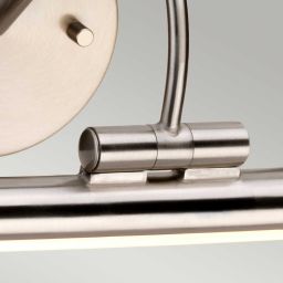 Elstead Lighting Alton kinkiet 1x11,6 W nikiel szczotkowany ALTON-PL-L-BN