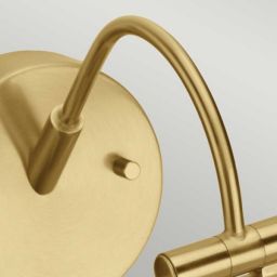 Elstead Lighting Alton kinkiet 1x6,6 W mosiądz szczotkowany ALTON-PL-S-BB