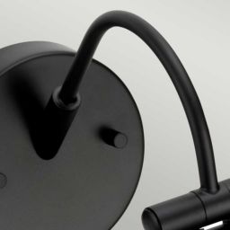 Elstead Lighting Alton kinkiet 1x6,6 W czarny ALTON-PL-S-BLK