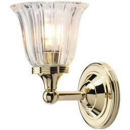 Elstead Lighting Austen kinkiet 1x3 W mosiądz polerowany BATH-AUSTEN1-PB