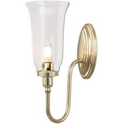Elstead Lighting Blake kinkiet 1x3 W mosiądz polerowany BATH-BLAKE2-PB