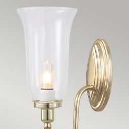 Elstead Lighting Blake kinkiet 1x3 W mosiądz polerowany BATH-BLAKE2-PB