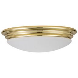 Elstead Lighting Brompton plafon 1x5,7 W mosiądz polerowany BATH-BROMPTON-F-PB