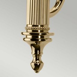 Elstead Lighting Carroll kinkiet 1x3 W mosiądz polerowany BATH-CARROLL1-PB