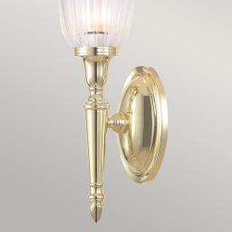 Elstead Lighting Dryden kinkiet 1x3 W mosiądz polerowany BATH-DRYDEN1-PB