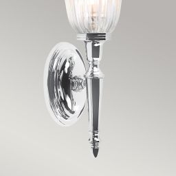 Elstead Lighting Dryden kinkiet 1x3 W chrom polerowany BATH-DRYDEN1-PC
