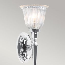 Elstead Lighting Dryden kinkiet 1x3 W chrom polerowany BATH-DRYDEN1-PC