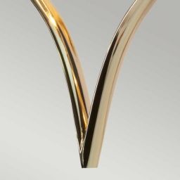 Elstead Lighting Falmouth kinkiet 1x3 W 1x1 W biały-złoty BATH-FALMOUTH-FG