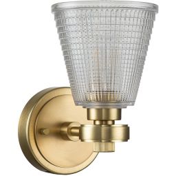Elstead Lighting Gunnislake kinkiet 1x3 W mosiądz szczotkowany BATH-GUNNIS1-BB