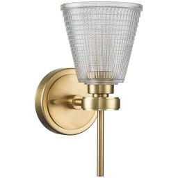 Elstead Lighting Gunnislake kinkiet 1x3 W mosiądz szczotkowany BATH-GUNNIS1-BB