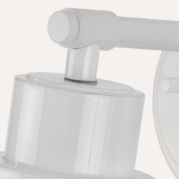 Elstead Lighting Greenwich kinkiet 1x60 W biały BATH-MORVAH1-W