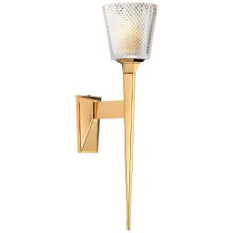 Elstead Lighting Verity kinkiet 1x3 W złoty `polerowany BATH-VERITY-PG