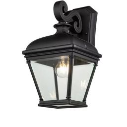 Elstead Lighting Bayview kinkiet zewnętrzny 1x60 W czarny BAYVIEW-2L-BK