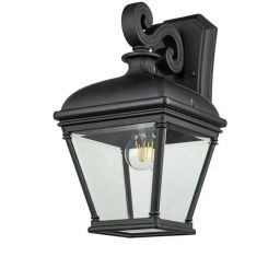 Elstead Lighting Bayview kinkiet zewnętrzny 1x60 W czarny BAYVIEW-2L-BK