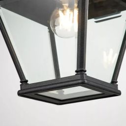 Elstead Lighting Bayview kinkiet zewnętrzny 1x60 W czarny BAYVIEW-2L-BK
