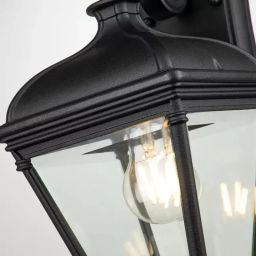 Elstead Lighting Bayview kinkiet zewnętrzny 1x60 W czarny BAYVIEW-2M-BK