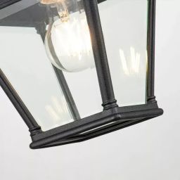Elstead Lighting Bayview kinkiet zewnętrzny 1x60 W czarny BAYVIEW-2M-BK
