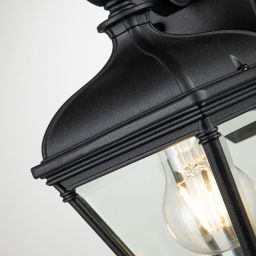 Elstead Lighting Bayview kinkiet zewnętrzny 1x60 W czarny BAYVIEW-2S-BK