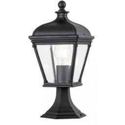 Elstead Lighting Bayview lampa stojąca zewnętrzna 1x60 W czarna BAYVIEW-3M-BK