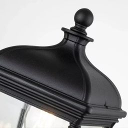 Elstead Lighting Bayview lampa stojąca zewnętrzna 1x60 W czarna BAYVIEW-3M-BK