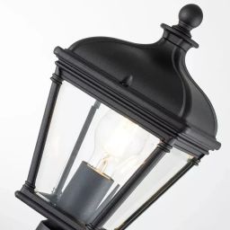 Elstead Lighting Bayview lampa stojąca zewnętrzna 1x60 W czarna BAYVIEW-4M-BK