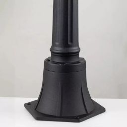 Elstead Lighting Bayview lampa stojąca zewnętrzna 1x60 W czarna BAYVIEW-4M-BK