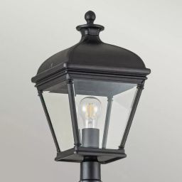 Elstead Lighting Bayview lampa stojąca zewnętrzna 1x60 W czarna BAYVIEW-5L-BK