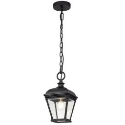 Elstead Lighting Bayview lampa wisząca 1x60 W czarna BAYVIEW-8M-BK