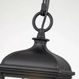 Elstead Lighting Bayview lampa wisząca 1x60 W czarna BAYVIEW-8M-BK