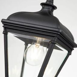 Elstead Lighting Bayview lampa wisząca 1x60 W czarna BAYVIEW-8M-BK