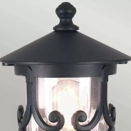 Elstead Lighting Hereford lampa stojąca zewnętrzna 1x60 W czarna BL12-BLACK