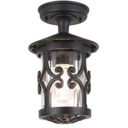 Elstead Lighting Hereford lampa podsufitowa zewnętrzna 1x60 W czarna BL13A-BLACK