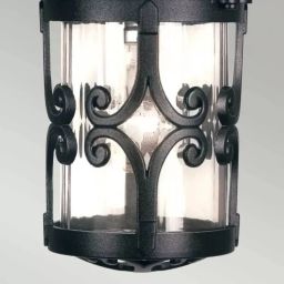Elstead Lighting Hereford lampa wisząca 1x60 W czarna BL13B-BLACK