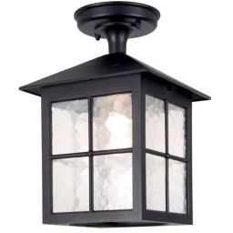 Elstead Lighting Winchester lampa podsufitowa zewnętrzna 1x60 W czarna BL18A-BLACK
